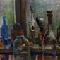 still life with cactus