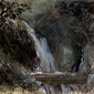Cain waterfall near Dolgellau, Wales