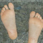 Photographer feet