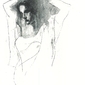 Girl with hands in hair