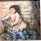 Kind mit Fahrrad