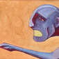 Untitled (detail). Oil on canvas, © 1994 W. Eugene Hall