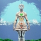 SOLUNA, 2011; akryl, 120 x 80 cm