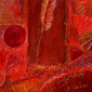 ICARUS MEDITATION IN SCARLET AND GOLD