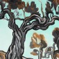 Olivo-tree with smerald sky