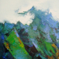 Sky touching the land