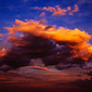 Fire Red Clouds 