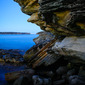Rockface, Balmoral Beach, Sydney Harbour, Australia