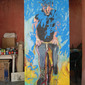 Self-portrait on Bike