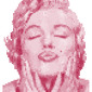 Ruby Red Marilyn Monroe