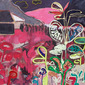 pink garden