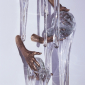 Ancestral Flow (detail of installation) ~ Cast Bronze/Hot Cast Glass