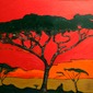 Sunset in Africa