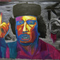 "Gaddafi"sale £1,000,000.00 Email; contemporary.art4sale@gmail.com