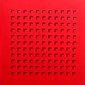 Abstraccion Geometrica sobre Rojo