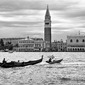 Towing a Gondola in Venice