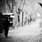 Walking into darkness