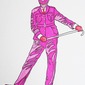 Dancing Pink Policeman