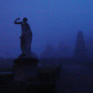 Blenheim Palace, Italian fountains in mist