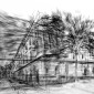 iPad drawing, street unknown: Paris, France