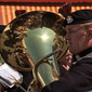 Marching bandsman
