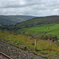 Climbing through the  Pennines by train