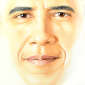 Barack (from the series “Shiny voodoo or white magic”)