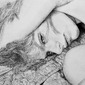 Liebs (detail), 2010. Pencil on paper 50x75,8 cm.