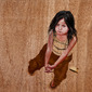 little girl with matches