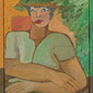 Woman in a hat