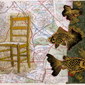 Three Fish and a Chair by the Side of the Road
