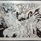 La Danza Macabra I (hand pulled print)