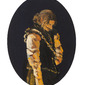 The king sleeping