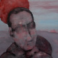 Selfportrait with red trees