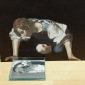 Narcissus (Appropriation Caravaggio - Oscar Muñoz)