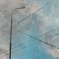 Lampadaire et cables, Genève. (Street lamp and cables, Geneva.)