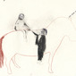 Horse senses it