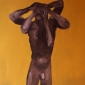 From the bronze sculpture 'Silent Scream' by Emanuele Gori