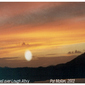 Sunset over Lough Athry