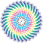 Bunny bin Laden Rainbow Magic Swirl