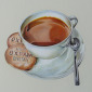 REFRESHMENT - tea and high energy oxfam relief biscuits
