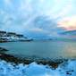 Nuuk's Coastline in Sun by Noon - by Ozborne Whilliamsson