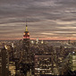 Manhattan at night