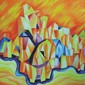 Abstract Orange