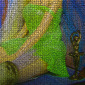'Green Dress''  - Window series