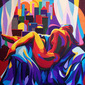 Reclining Nude - Sunset