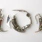 Blade earpiece , earring and pendant