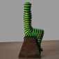 Sitting mummy (green-rust)