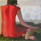 Fille en rouge