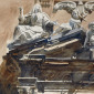 Portail I - fragment, Piazza San Firenze, Florence Paul Dmoch